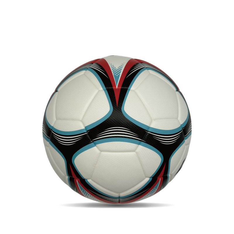 Diamond PU Leather Leather Bóng đá chuyên nghiệp Kích thước chính thức 5 tùy chỉnh bóng đá bền bỉ đầy màu sắc